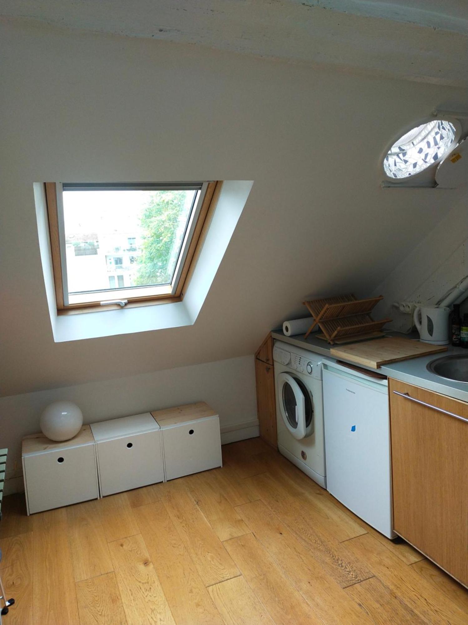 Studio Sous Les Toits Et Mezzanine - Vincennes Bagian luar foto